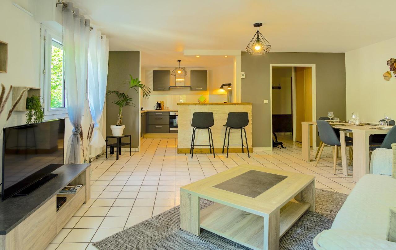 100 Geneve Joli T2 Avec Place De Parking Privee Annecy Bagian luar foto